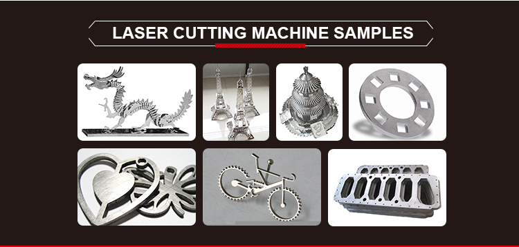 1000W 1500W 2KW 3000W 4KW CNC ইস্পাত লেজার কাটিয়া মেশিন